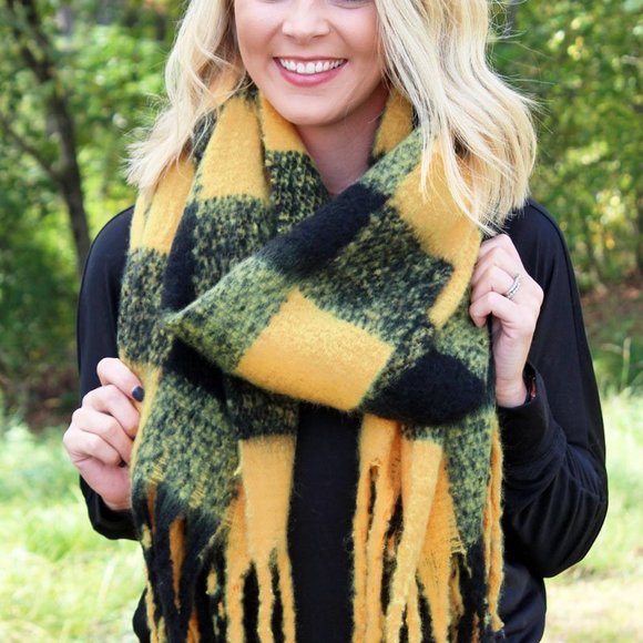 NWT Buffalo Print Scarf - Picture 1 of 1
